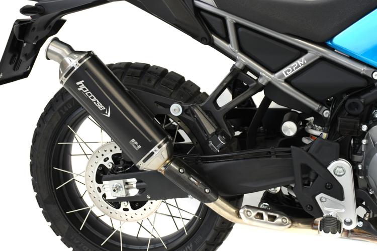 Exhaust SP-2 Short Titanium black CF MOTO 450 MT 2024-2025